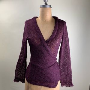 Coline wrap sweater- NWT